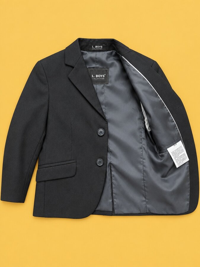 Blazer offen, Innenfutter sichtbar